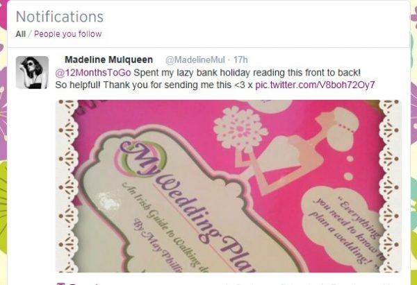 My-Wedding-Planner-Irish-Guide-Madeline-Mulqueen-Tweet-600x411