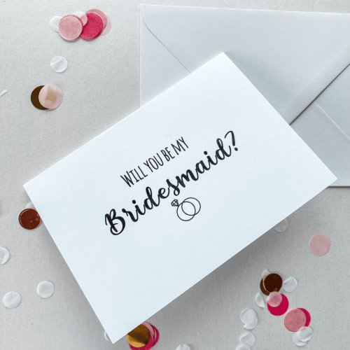 Will You Be My Bridesmaid card
