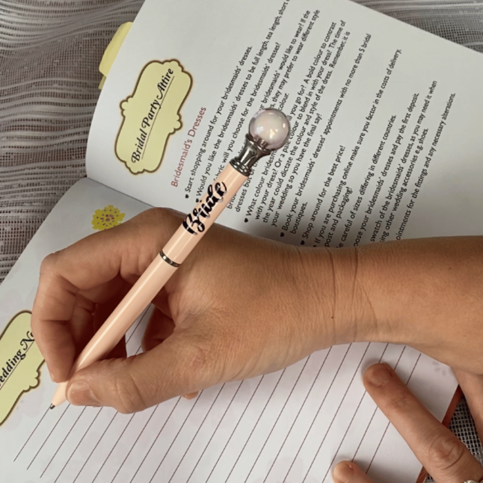 Bride Diamond Pen | Bride Gift | Wedding Planning