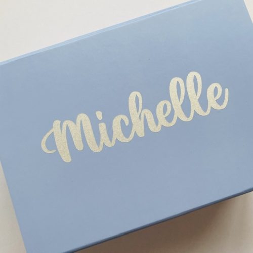 Pale Blue Gift Box