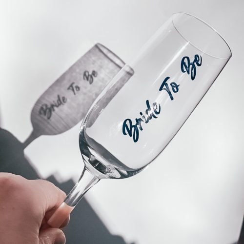Bride To Be Champagne Glass