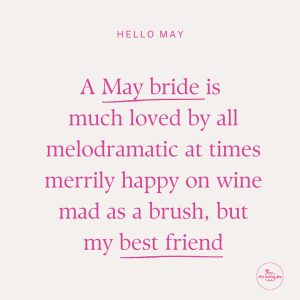 May Bride