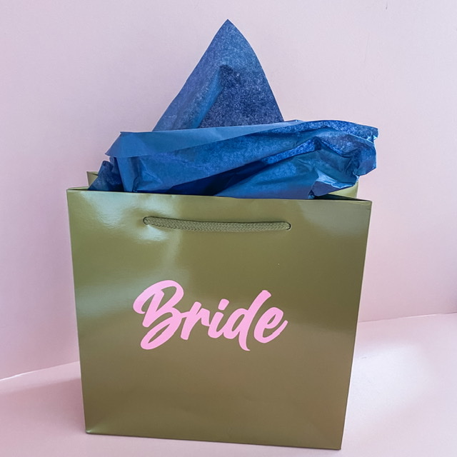 Personalised Bridal Gift Bag