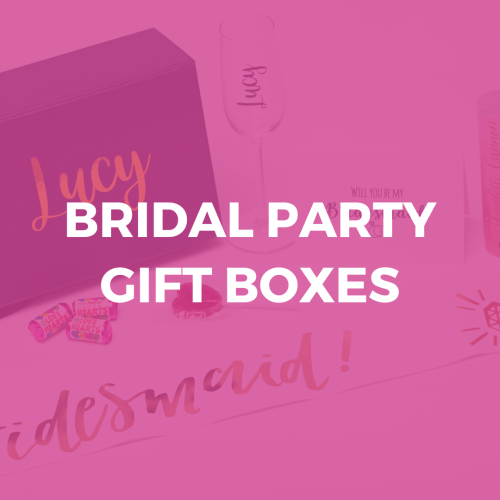 Bridal Party Gift Boxes