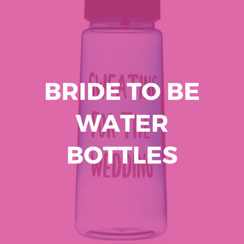 Bride Water Bottles