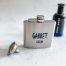 Personalised Hip Flask for the Groom | Personalised Groom hip flask with groom's name for wedding day.