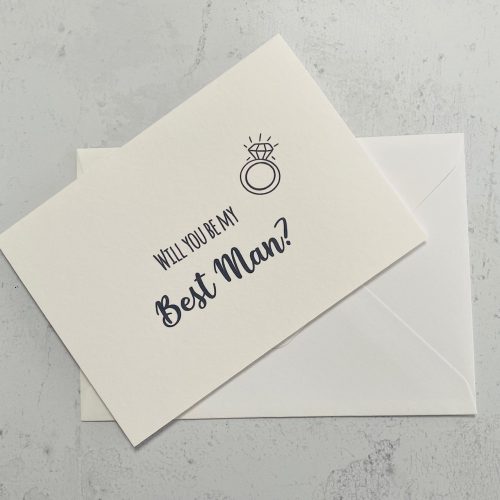 Will You Be My Best Man Card