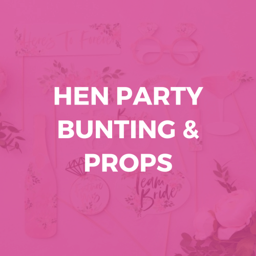 Hen Party Bunting & Props