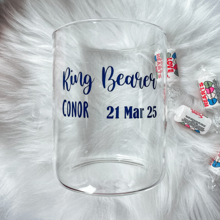 Ring Bearer | Page Boy Gift Personalised | Thank You For Being Our Ring Bearer | Ring Bearer Proposal | Wedding Personalised