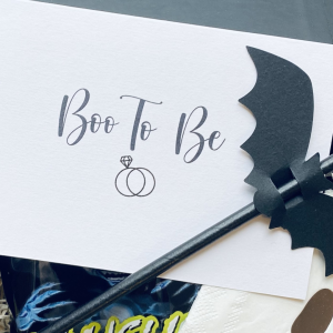 The Gothic Bride Box - Boo To Be Halloween Card