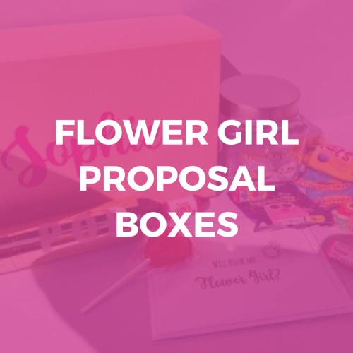 Flower Girl Proposal Boxes