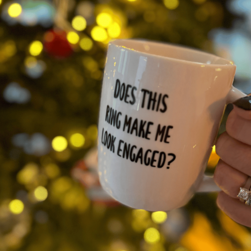 Engagement Gift For A Couple | Christmas Engagement | Just Engaged