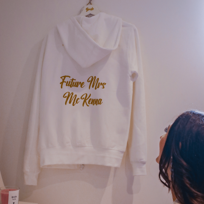 Personalised Future Mrs Hoodie - Custom Future Mrs Hoodie