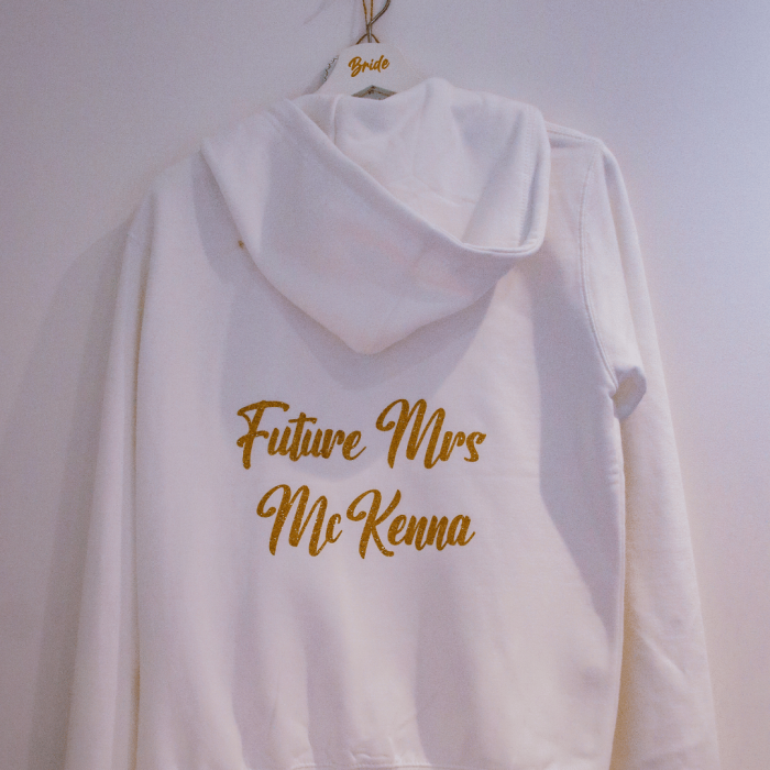 Personalised Future Mrs Hoodie - Bride-to-Be Hoodie