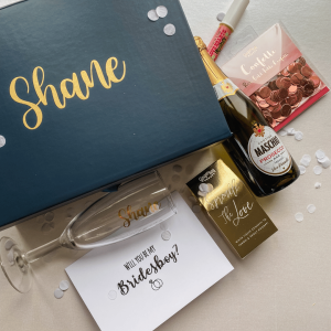 Personalised Bridesboy Proposal Box - Will You Be My Bridesboy
