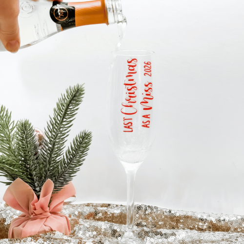 Last Christmas As A Miss Glass | Last Christmas As A Miss 2026 gift
