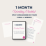 4 weeks before wedding checklist