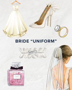 Wedding Day Dress Checklist | Wedding Dress | Bride Uniform | Back To School | Bridal Edition | 