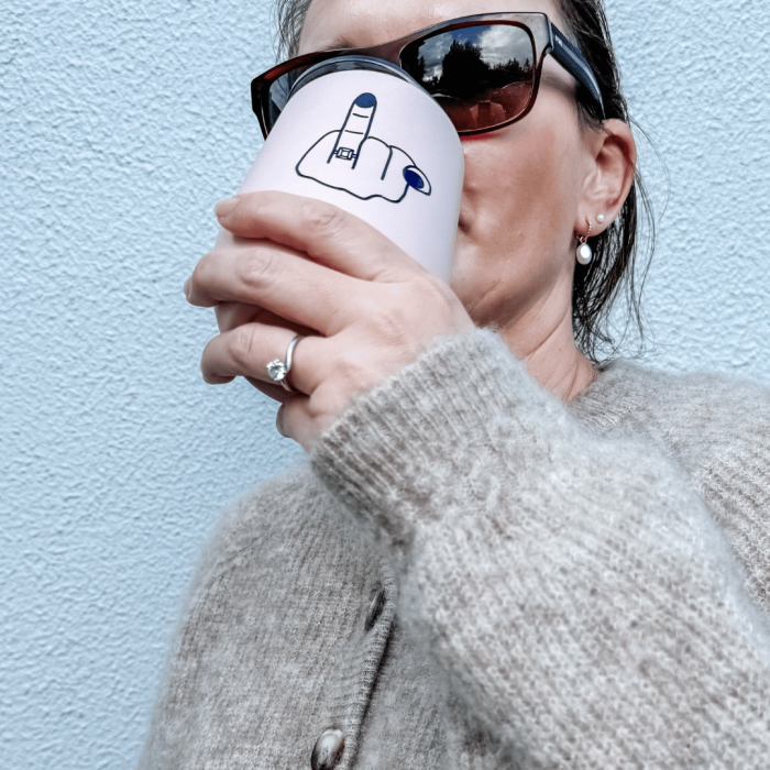 Bride Gift | RING FINGER MUG | Engaged AF Mug | Ring Finger Mug | Engagement Gift | Bride to Be | Wedding Mug | Bridal Shower Gift | Wife Coffee Mug
