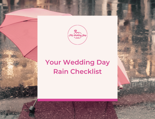 Wedding Planning Brides: Your Wedding Day Rain Checklist