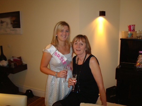 Mum and I at my hen party