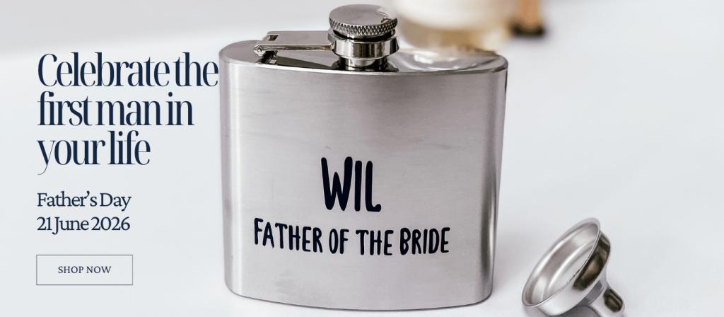 Father's Day Home Page Banner | Father of the Bride | Father of the Groom | Father's Day Gifts for the Father of the Bride & Father of the Groom