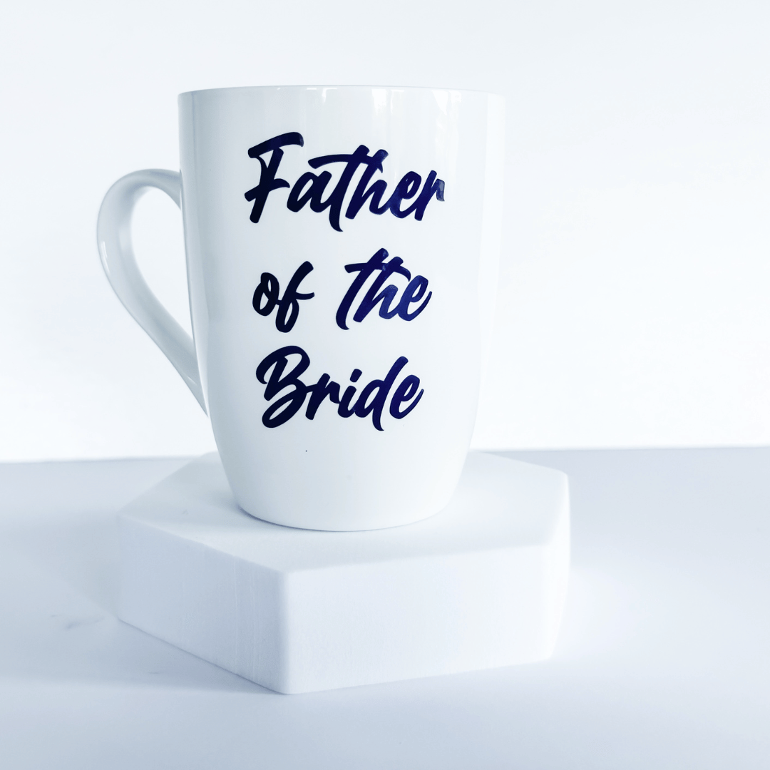 Father of the Bride wedding keepsake mug product photo