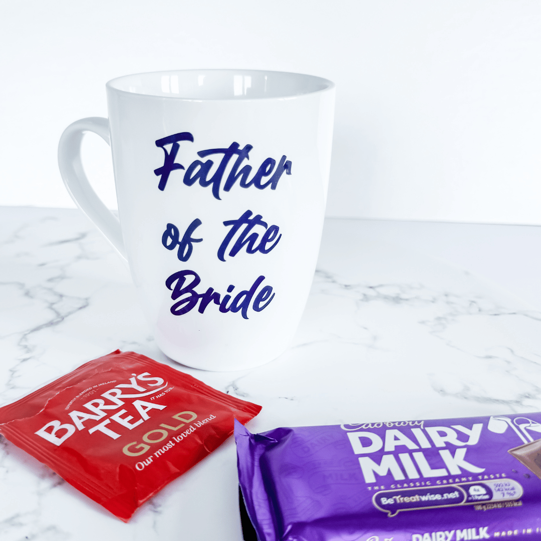 Thoughtful Father of the Bride gift mug for coffee or tea
