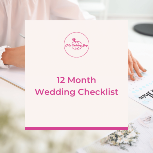 12 Month Wedding Checklist