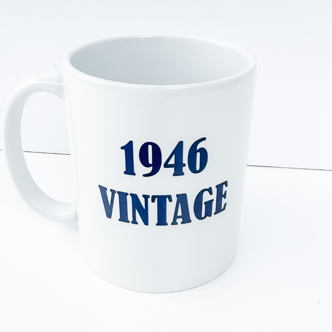 80th birthday present mug for someone born in 1946