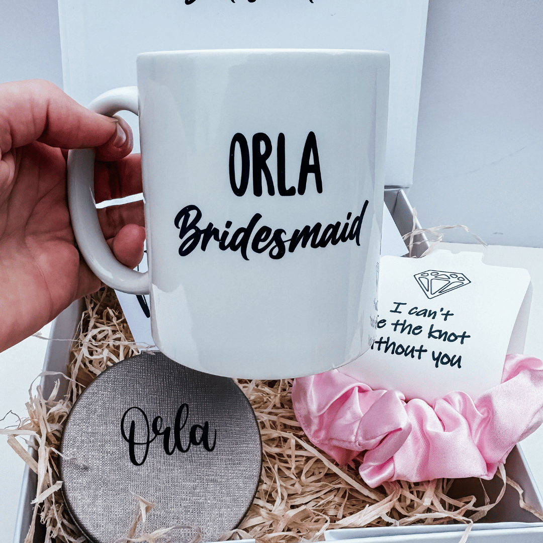 Personalised Bridesmaid Mug