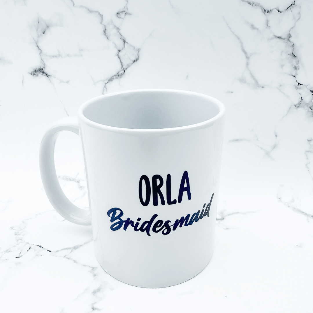 Personalised Bridesmaid Mug | Bridesmaid Thank You Gift