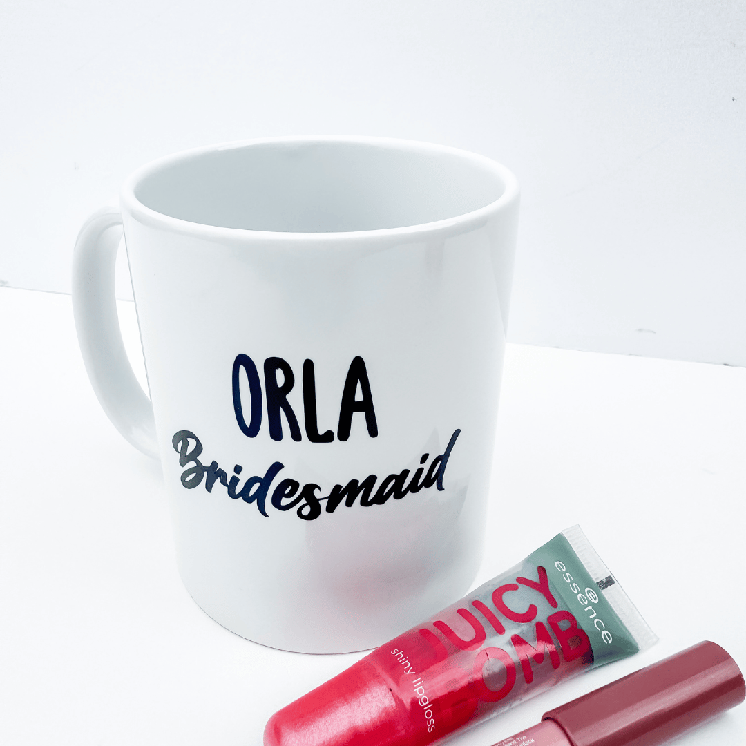 Personalised Bridesmaid Mug | a thoughtful bridesmaid gift